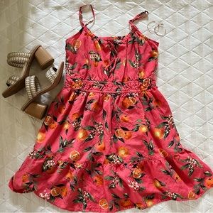 LOFT Floral Patterned Dress
